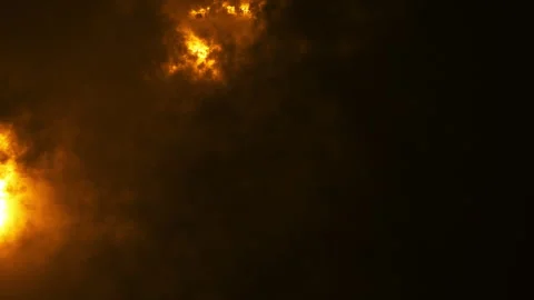 Abstract animated background with fire effect Stock Footage 259193230