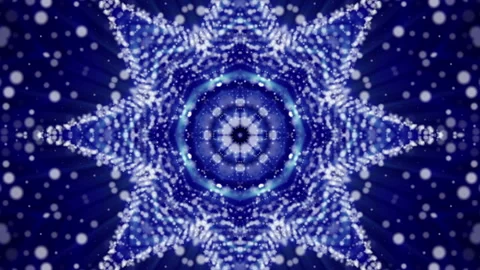 Abstract animated background of flying particles on a black background. 3d rende Stock Footage 96059911