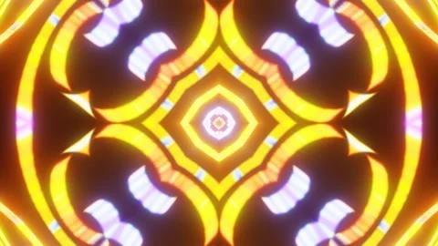 Abstract animated background. glowing patterns shimmering in different colors on Stock Footage 302062488