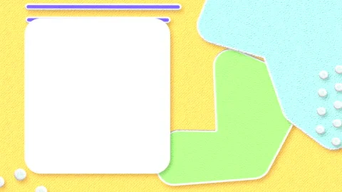 Abstract animated background with graphic geometric elements and shapes Video stock 138562623