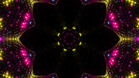 Abstract animated background. Infinitely looped animation. Stock Footage 195800351
