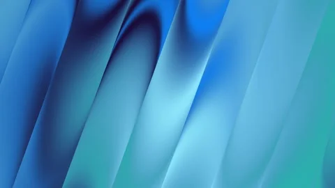 Abstract animated background of liquid blue and white gradient waves shining Видео 312336541