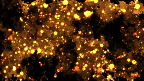 Abstract Animated Background Of Moving Particles 04. Stock Footage 297835785
