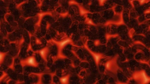 Abstract animated background of moving red jelly with changing shapes. Vídeos de archivo 291803683