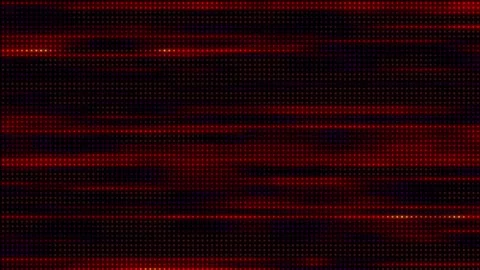 Abstract animated background with red dots lighting up and fading. Technological Stock Footage 282396520
