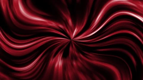Abstract animated background with red swirling lines. Background for horizontal Stock Footage 274159096