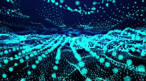 Abstract animated background space,futiristic lines Stock Footage 795912