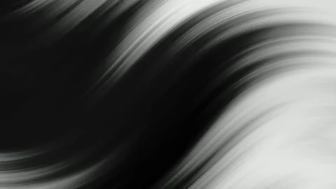 Abstract animated background in white and black with moving wavy lines. Animated Stock Footage 278120317