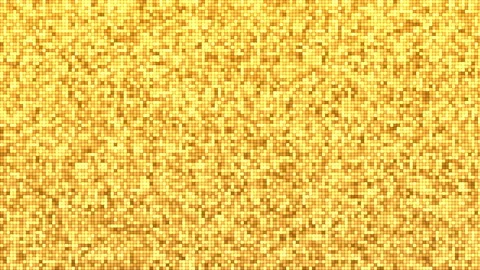 Abstract animated background of yellow and white squares. Stock Footage 111896204