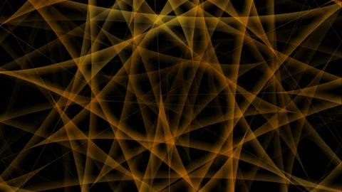 Abstract animated background with yellow glowing rays Stock Footage 182397562