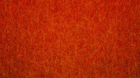 Abstract animated background of yellow orange thin moving lines in different Stock Footage 264116159