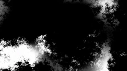 Abstract animated black and white gradient motion background video loop 4K Stock Footage 337117721
