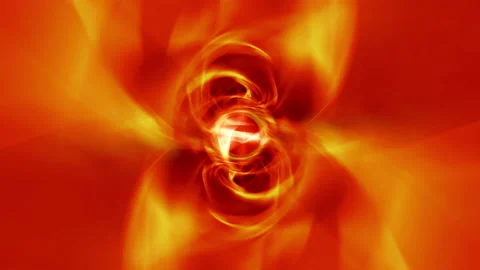Abstract animated energy vortex shining 動画素材 132471033