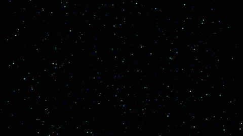 Abstract animated festive background. Flying into the distance shimmering Vidéo 151490772