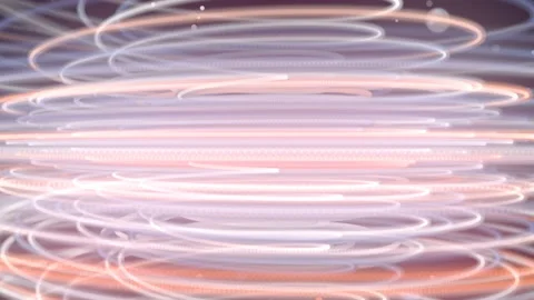 Abstract animated glowing colored background. 3d rendering. 4k UHD Stock Footage 129550191