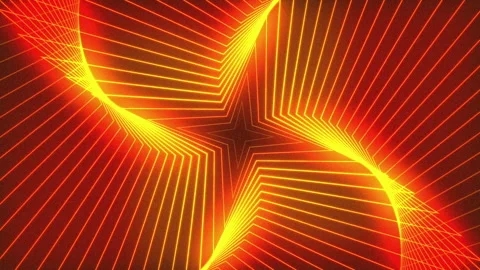 Abstract animated glowing red and orange color background 库存影片 294876574