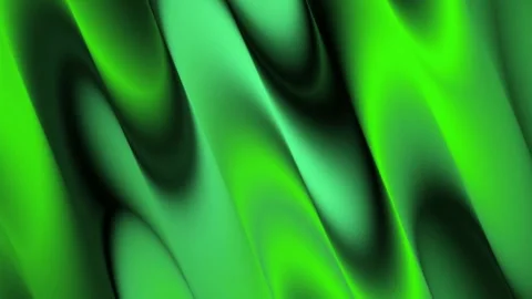 Abstract animated gradient waves background green teal and black backdrop Stock Footage 296683840