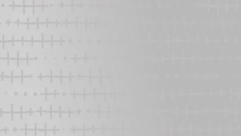 Abstract animated gray background with moving crosses and dots pattern, creating Stock Footage 328255913