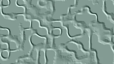 Abstract animated grey pattern with organic shapes resembling a stone wall .. Stock Footage 259175255