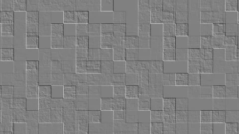 Abstract animated grey pattern with organic shapes resembling a stone wall .. Stock Footage 259175428