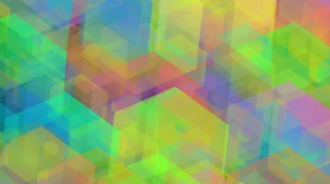 Abstract Animated Hexagon Background Full HD Stock Footage 59535355