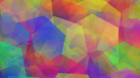 Abstract Animated Hexagon Background Full HD Stock Footage 59535398