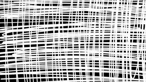 An abstract animated loop of white scribbled lines covering the entire scre.. Vídeos de archivo 322028289