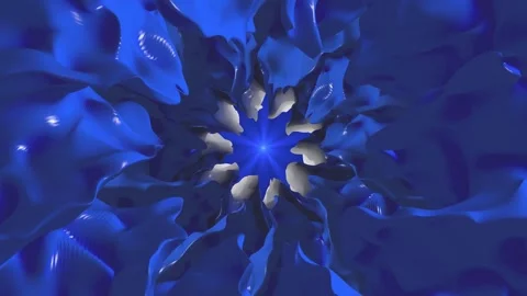 Abstract Animated Magic Tunnel 03. 4K Stock Footage 292620771