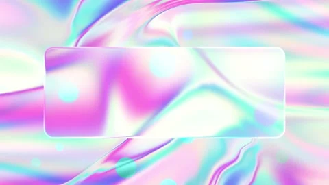 Abstract animated metallic liquid background with glass effect Stock Footage 335567810