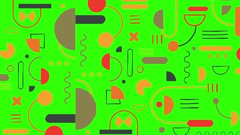 Abstract Animated Motion Background Pattern and Texture Loop Stock Footage 345919596