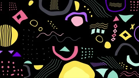 Abstract Animated Motion Background Pattern and Texture Loop Stock Footage 345921915