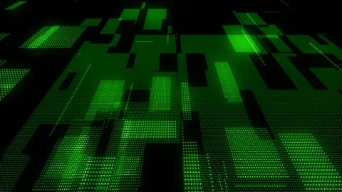 Abstract Animated Particles Grid with Tr... | Stock Video | Pond5