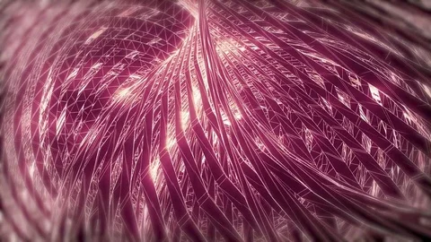 Abstract animated pink motion background of spinning spheres. Stock-Footage 82575821