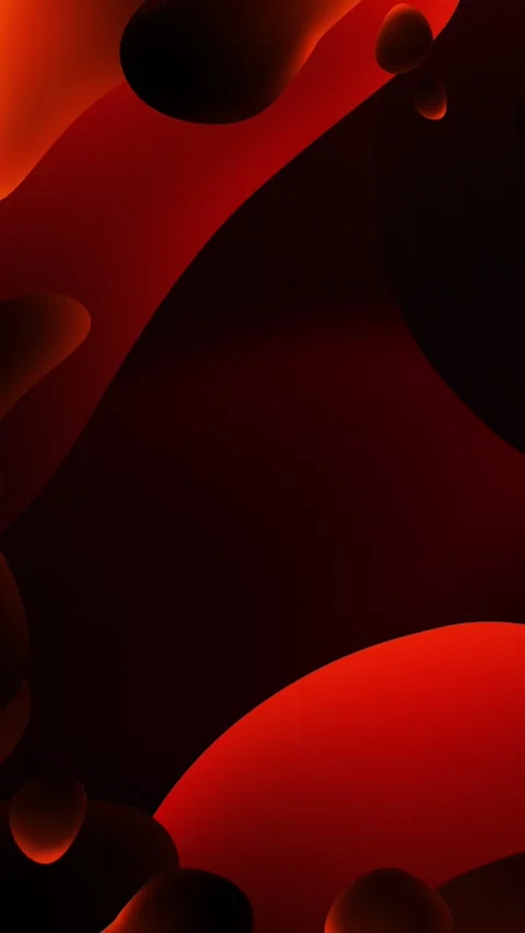 Abstract animated presentation background, backdrop of flowing liquid shapes  Stock Footage 301739049