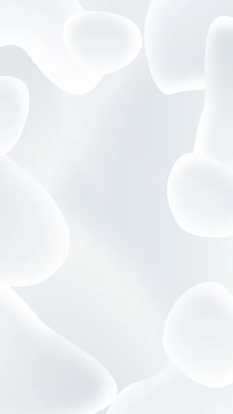 Abstract animated presentation background, soft flowing liquid shapes in gent Stock Footage 301739034