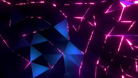 Abstract animated tech background Video stock 331139911