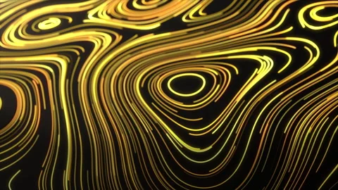 Abstract animated topography background. Premium gold background animation Stock Footage 244488552