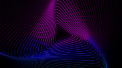 Abstract animated triangle motion background Stock Footage 151650378