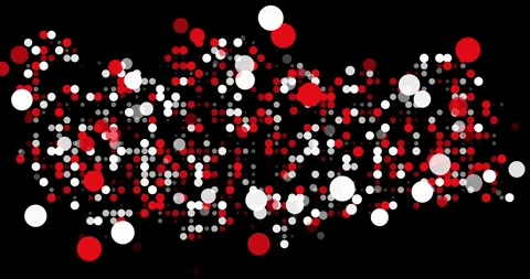 Abstract Animated Turkey Map In Dots Stock Footage 312173595