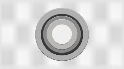 Abstract animated vibrating sound speaker membrane Stock Footage 276453764