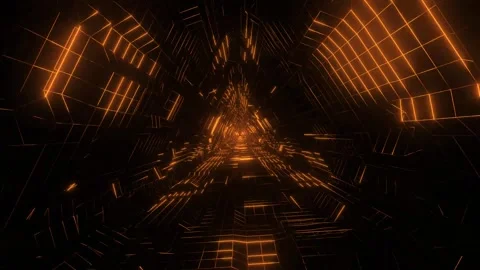 Abstract Animated Vortex – Digital Swirling Tunnel Animation 스톡 동영상 316783394