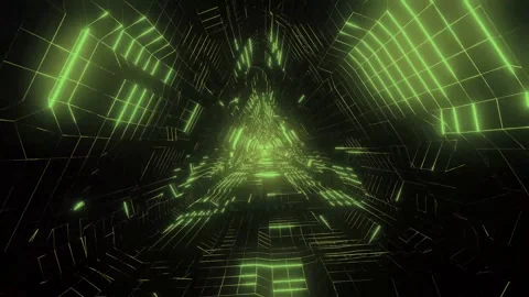 Abstract Animated Vortex – Digital Swirling Tunnel Animation 스톡 동영상 316783441