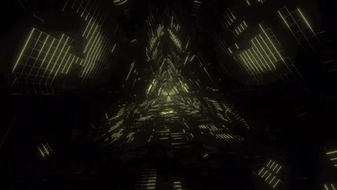 Abstract Animated Vortex – Digital Swirling Tunnel Animation 스톡 동영상 316783446