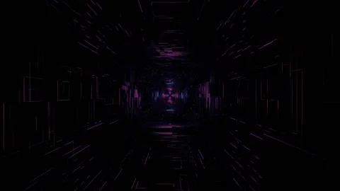 Abstract Animated Vortex – Digital Swirling Tunnel Animation 스톡 동영상 316784337