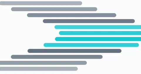 Abstract Animated Wave Bars Motion Graphics Background Illustration Stock Footage 333802838