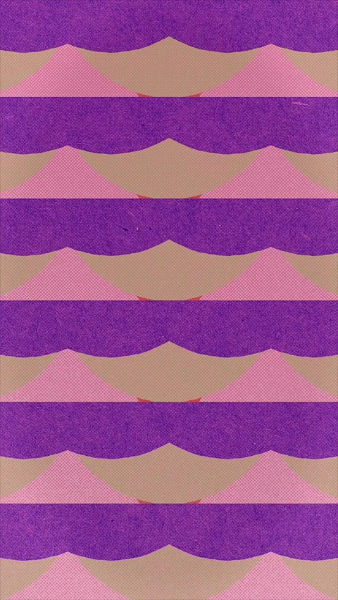 Abstract Animated Wave Pattern Pink And Purple Triangles On Textured Backgr.. Stock Footage 302239604