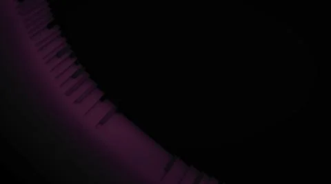 Abstract animation of 3d pattern with lots of rectangle geometry primitive forms Stock Illustration