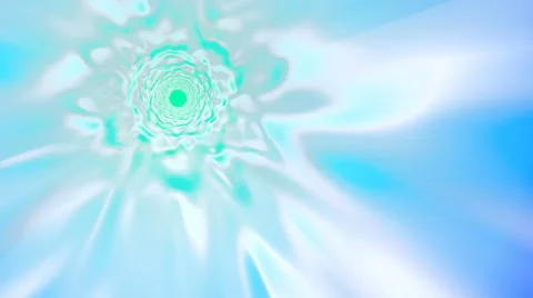 Abstract animation of a 3D shape - clouds tunnel Video stock 38572952