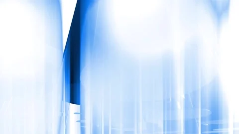 Abstract animation background with blue color refraction effect With Glass, Stock Footage 281138768