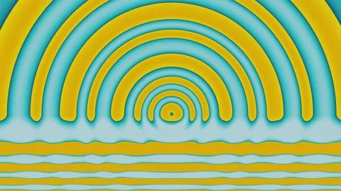 Abstract animation, background with circles Stock Footage 234448163